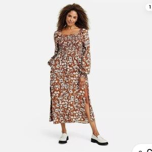 LA LIGNE Floral  Dress
